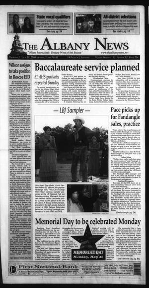 The Albany News (Albany, Tex.), Vol. 132, No. 52, Ed. 1 Thursday, May 22, 2008