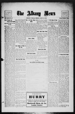 The Albany News (Albany, Tex.), Vol. 32, No. 5, Ed. 1 Friday, July 9, 1915