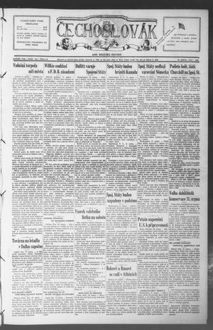 Čechoslovák and Westske Noviny (West, Tex.), Vol. 29, No. 34, Ed. 1 Friday, August 23, 1940