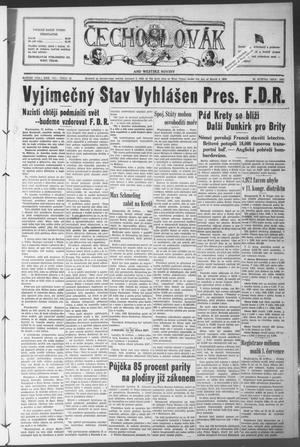 Čechoslovák and Westske Noviny (West, Tex.), Vol. 30, No. 22, Ed. 1 Friday, May 30, 1941