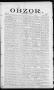 Newspaper: Obzor. (Hallettsville, Tex.), Vol. 17, No. 3, Ed. 1 Sunday, September…