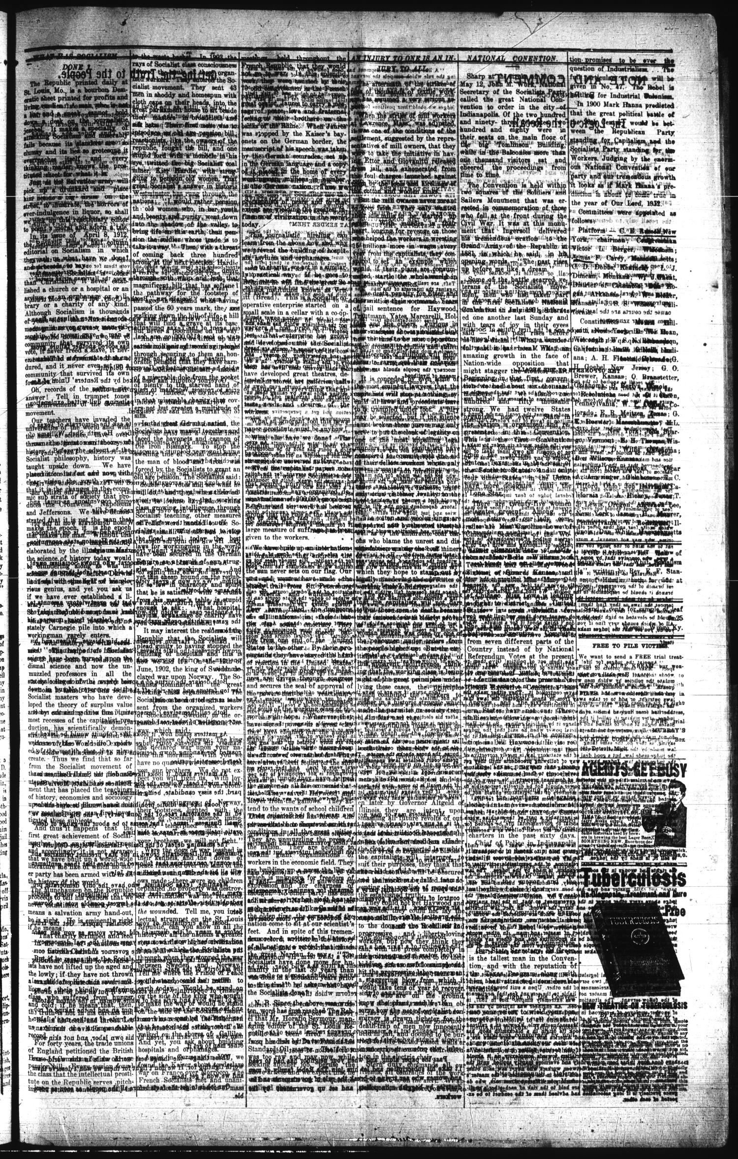 The Rebel (Hallettsville, Tex.), Vol. [1], No. 46, Ed. 1 Saturday, May 18, 1912
                                                
                                                    [Sequence #]: 3 of 4
                                                
