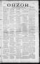Thumbnail image of item number 1 in: 'Obzor. (Hallettsville, Tex.), Vol. 19, No. 20, Ed. 1 Thursday, December 16, 1909'.