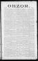 Newspaper: Obzor. (Hallettsville, Tex.), Vol. 16, No. 21, Ed. 1 Saturday, June 1…