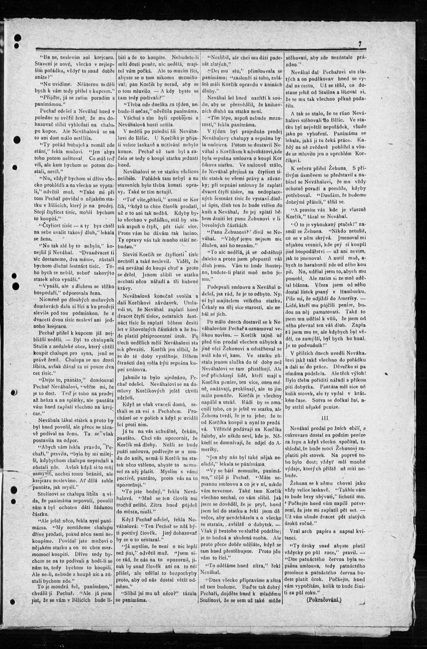 Obzor. (Hallettsville, Tex.), Vol. 21, No. 45, Ed. 1 Thursday, June 6, 1912
                                                
                                                    [Sequence #]: 7 of 16
                                                