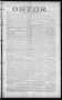 Newspaper: Obzor. (Hallettsville, Tex.), Vol. 19, No. 42, Ed. 1 Thursday, May 19…