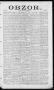 Newspaper: Obzor. (Hallettsville, Tex.), Vol. 16, No. 2, Ed. 1 Wednesday, August…