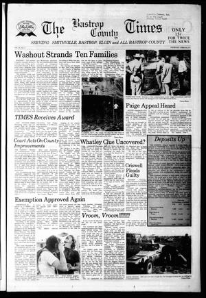 The Bastrop County Times (Smithville, Tex.), Vol. 86, No. 17, Ed. 1 Thursday, April 28, 1977