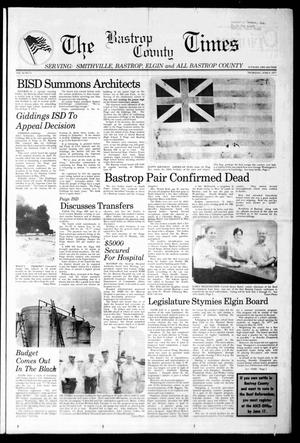 The Bastrop County Times (Smithville, Tex.), Vol. 86, No. 23, Ed. 1 Thursday, June 9, 1977