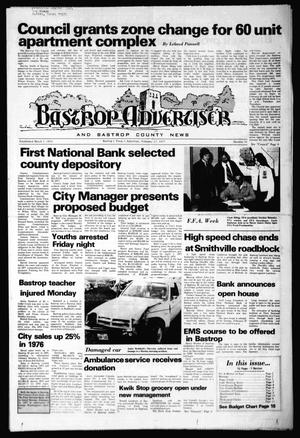 Bastrop Advertiser and Bastrop County News (Bastrop, Tex.), No. 51, Ed. 1 Thursday, February 17, 1977