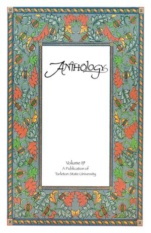 Primary view of object titled 'Anthology, Volume 19, Spring 2013'.