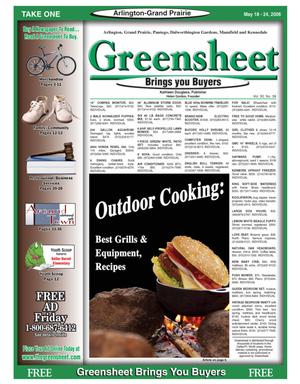 The Greensheet (Arlington-Grand Prairie, Tex.), Vol. 30, No. 38, Ed. 1 Thursday, May 18, 2006