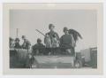 Photograph: [Soldiers with Mascots]