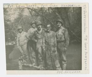 Primary view of object titled '[Soldiers in the Forest]'.