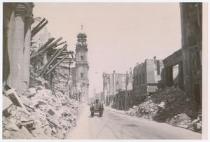Primary view of object titled '[Destroyed Buildings of Munich, Germany]'.