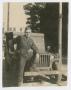 Photograph: [Soldier With Jeep]