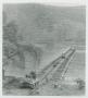 Thumbnail image of item number 1 in: '[Military Vehicles Crossing Pontoon Bridge]'.