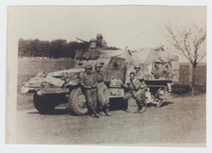 [Soldiers Next to Half-Track]