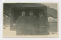 Photograph: [Three Soldiers in the Snow]