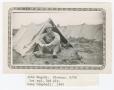 Photograph: [John Nugent by Tent]