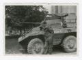 Thumbnail image of item number 1 in: '[Howard Fay and His Armored Car]'.