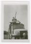 Photograph: [Joseph Tower with a Truck Mounted Machine Gun]