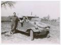 Thumbnail image of item number 1 in: '[George Agriagianis and Gus Mellas in a Captured Volkswagen]'.