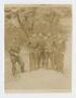 Photograph: [Six Soldiers Standing Outside]