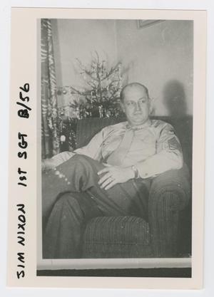 Primary view of object titled '[Jim Nixon Seated]'.