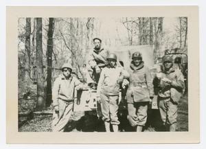 Primary view of object titled '[Five Soldiers]'.