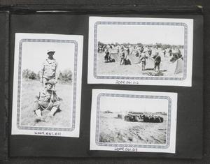 Primary view of object titled '[Photographs of Soldiers in the Field]'.