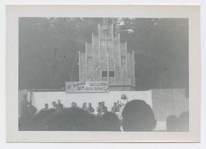 Primary view of object titled '[Stage of the Jack Benny Show]'.