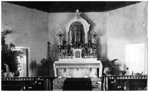 [Altar of St. Mary's Catholic Church in the 1920s]