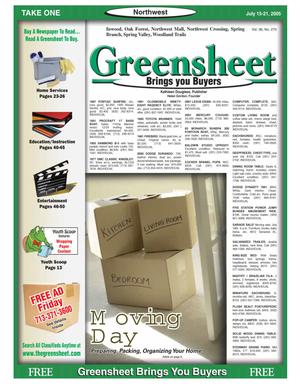 Greensheet (Houston, Tex.), Vol. 36, No. 275, Ed. 1 Friday, July 15, 2005
