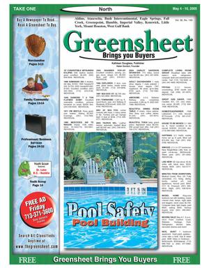 Greensheet (Houston, Tex.), Vol. 36, No. 149, Ed. 1 Wednesday, May 4, 2005