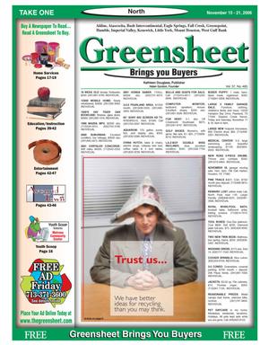 Greensheet (Houston, Tex.), Vol. 37, No. 485, Ed. 1 Wednesday, November 15, 2006