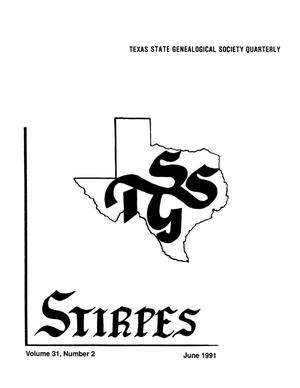 Stirpes, Volume 31, Number 2, June 1991