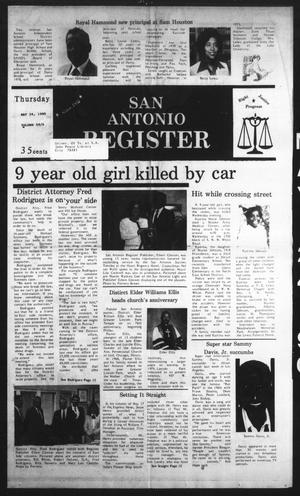 San Antonio Register (San Antonio, Tex.), Vol. 59, No. 6, Ed. 1 Thursday, May 24, 1990