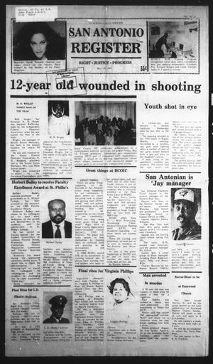 San Antonio Register (San Antonio, Tex.), Vol. 58, No. 5, Ed. 1 Thursday, May 18, 1989