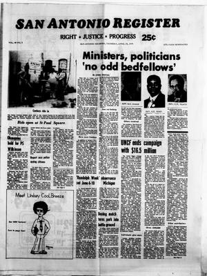San Antonio Register (San Antonio, Tex.), Vol. 48, No. 3, Ed. 1 Thursday, April 19, 1979