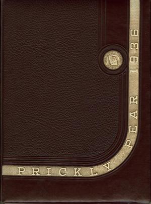 Primary view of object titled 'Prickly Pear, Yearbook of Abilene Christian College, 1936'.