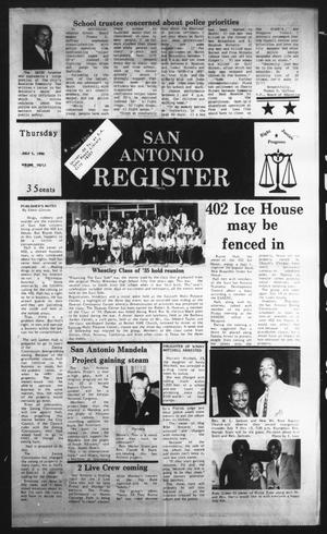 San Antonio Register (San Antonio, Tex.), Vol. 59, No. 12, Ed. 1 Thursday, July 5, 1990
