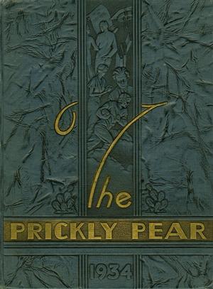 Primary view of object titled 'Prickly Pear, Yearbook of Abilene Christian College, 1934'.