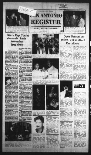 San Antonio Register (San Antonio, Tex.), Vol. 57, No. 51, Ed. 1 Thursday, March 30, 1989