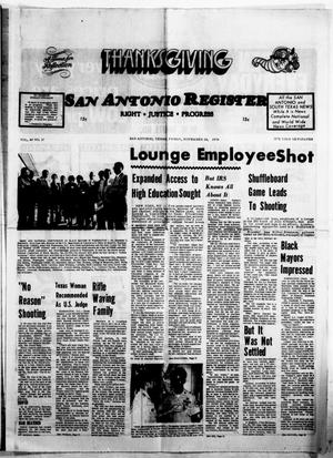 San Antonio Register (San Antonio, Tex.), Vol. 48, No. 27, Ed. 1 Friday, November 24, 1978