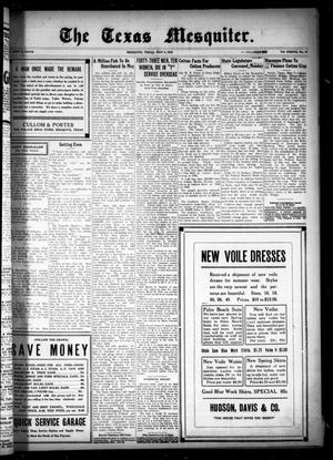 The Texas Mesquiter. (Mesquite, Tex.), Vol. 37, No. 44, Ed. 1 Friday, May 9, 1919