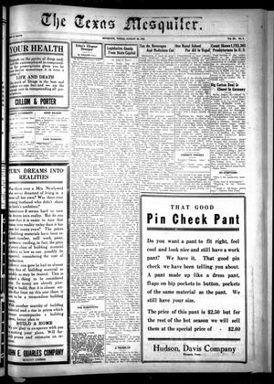 The Texas Mesquiter. (Mesquite, Tex.), Vol. 40, No. 5, Ed. 1 Friday, August 26, 1921