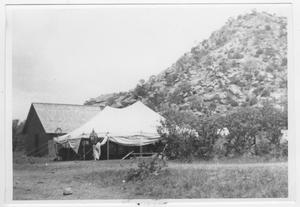 [Tent Near a Hill]