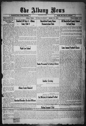 The Albany News (Albany, Tex.), Vol. 47, No. 3, Ed. 1 Friday, October 23, 1931