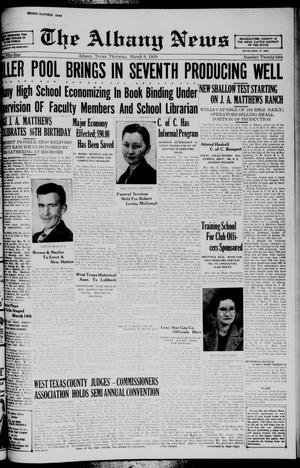 The Albany News (Albany, Tex.), Vol. 54, No. 22, Ed. 1 Thursday, March 9, 1939